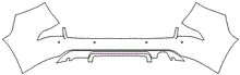 Rear Bumper Kit | LEXUS GX 2019