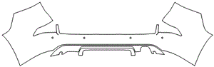 Rear Bumper Kit | LEXUS GX 2019