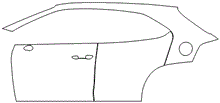 Left Side Kit | Lexus UX 250h LUXURY 2020