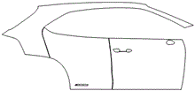 Right Side Kit | Lexus UX 250h LUXURY 2020