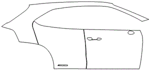 Right Side Kit | Lexus UX 250h BASE 2019