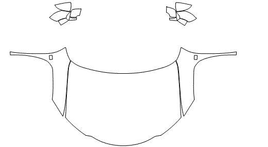 Full Hood & Fender + Mirror | Lexus UX 200 F SPORT 2020