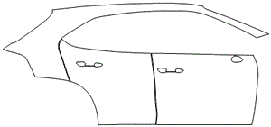 Right Side Kit | Lexus UX 200 F SPORT 2022