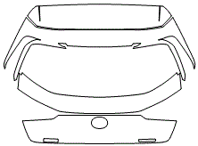 Trunk Lid | Lexus UX 200 F SPORT 2020