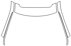 Cab Top & A-Pillar Kit | LEXUS RX 350 2021