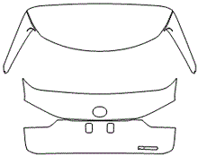 Trunk Lid Kit | LEXUS RX 350 2021
