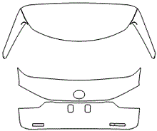 Trunk Lid Kit | LEXUS RX 350 F SPORT 2020