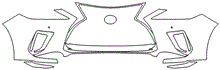 Bumper Kit | LEXUS RX 450h F SPORT 2021