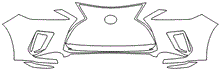 Bumper Kit | LEXUS RX 450h F SPORT 2021