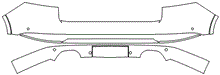 Rear Bumper Kit | LINCOLN AVIATOR GRAND TOURING 2022