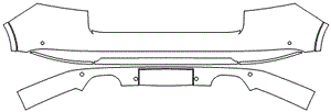 Rear Bumper Kit | LINCOLN AVIATOR GRAND TOURING 2022