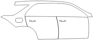 Right Side Kit | MERCEDES BENZ GLE SUV 350 BASE 2020