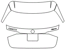 Trunk Lid Kit | MERCEDES BENZ GLE SUV 350 BASE 2020