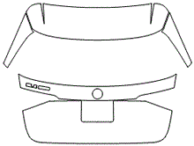 Trunk Lid Kit | MERCEDES BENZ GLE SUV 350 AMG LINE 2020