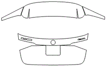 Trunk Lid Kit | MERCEDES BENZ GLE SUV 580 2020