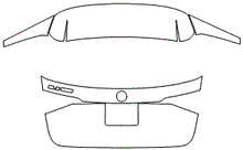 Trunk Lid Kit | MERCEDES BENZ GLE SUV 580 2020