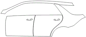 Left Side Kit | MERCEDES BENZ GLE SUV 550e BASE 2016