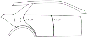 Right Side Kit | MERCEDES BENZ GLE SUV AMG GLE63 2016