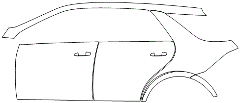 Left Side Kit | MERCEDES BENZ GLE SUV AMG GLE63 2016