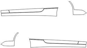 Rocker Panel Kit | MERCEDES BENZ C-CLASS C300 BASE COUPE 2021