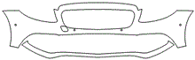 Bumper Kit | MERCEDES-BENZ E-CLASS 400 COUPE BASE 2018