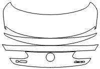 Trunk Lid Kit | MERCEDES-BENZ E-CLASS COUPE 450 BASE 2021