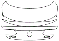 Trunk Lid Kit | MERCEDES-BENZ E-CLASS COUPE 450 BASE 2021