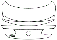 Trunk Lid Kit | MERCEDES-BENZ E-CLASS COUPE 450 BASE 2021