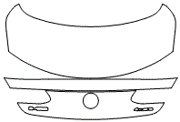 Trunk Lid Kit | MERCEDES-BENZ E-CLASS COUPE 450 BASE 2021