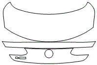 Trunk Lid Kit | MERCEDES-BENZ E-CLASS COUPE 450 BASE 2021