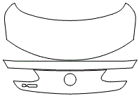 Trunk Lid Kit | MERCEDES-BENZ E-CLASS COUPE 450 BASE 2021