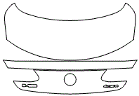Trunk Lid Kit | MERCEDES-BENZ E-CLASS COUPE 450 BASE 2021