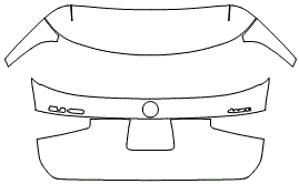 Trunk Lid Kit | MERCEDES BENZ GLS SUV 450 AMG LINE 2020