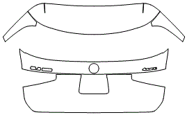 Trunk Lid Kit | MERCEDES BENZ GLS SUV 580 2020