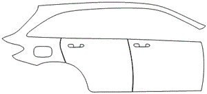 Right Side Kit | MERCEDES BENZ GLC SUV 350e AMG Line 2020