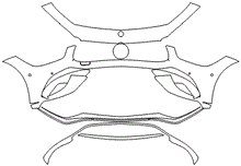 Bumper Kit | MERCEDES BENZ AMG GT 4 DOOR COUPE AMG GT 63 2019