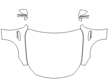 Full Hood & Fender + Mirror Kit | MERCEDES BENZ AMG GT 4 DOOR COUPE AMG GT 63 S 2020