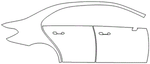 Right Side Kit | MERCEDES BENZ A-CLASS 220 AMG LINE 2020