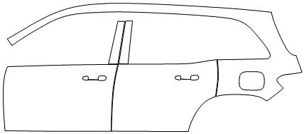 Left Side Kit | MERCEDES BENZ GLB SUV 250 2020