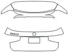 Trunk Lid Kit | MERCEDES BENZ GLB SUV 250 2020