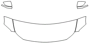 Hood & Fender + Mirrors Kit | MERCEDES BENZ CLA 250 BASE 2020