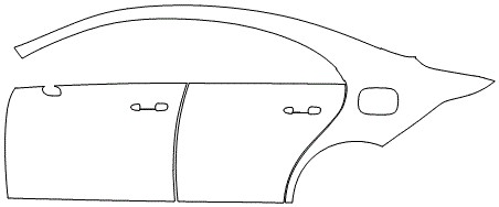 Left Side Kit | MERCEDES BENZ CLA 250 AMG LINE 2021
