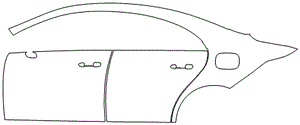 Left Side Kit | MERCEDES BENZ CLA 250 AMG LINE 2020