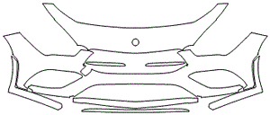 Bumper Kit | MERCEDES BENZ CLA 250 AMG LINE 2021