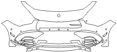 Bumper Kit | MERCEDES BENZ CLA AMG CLA 45 2021