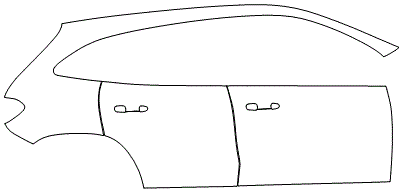 Right Side Kit | MERCEDES BENZ GLA SUV 250 AMG LINE 2021
