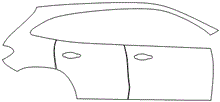 Right Side Kit | MERCEDES BENZ GLA SUV AMG 45 2021
