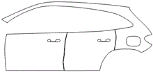 Left Side Kit | MERCEDES BENZ GLA SUV 250 AMG LINE 2021