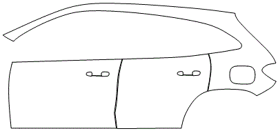 Left Side Kit | MERCEDES BENZ GLA SUV AMG 35 2021