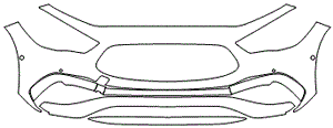 Bumper Kit | MERCEDES BENZ GLA SUV AMG 35 2021